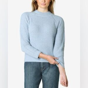 Ultra Flirt Light Blue Knit Sweater